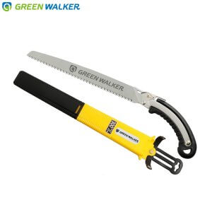 Pruning saw made in Taiwan, easy blade change without tools.