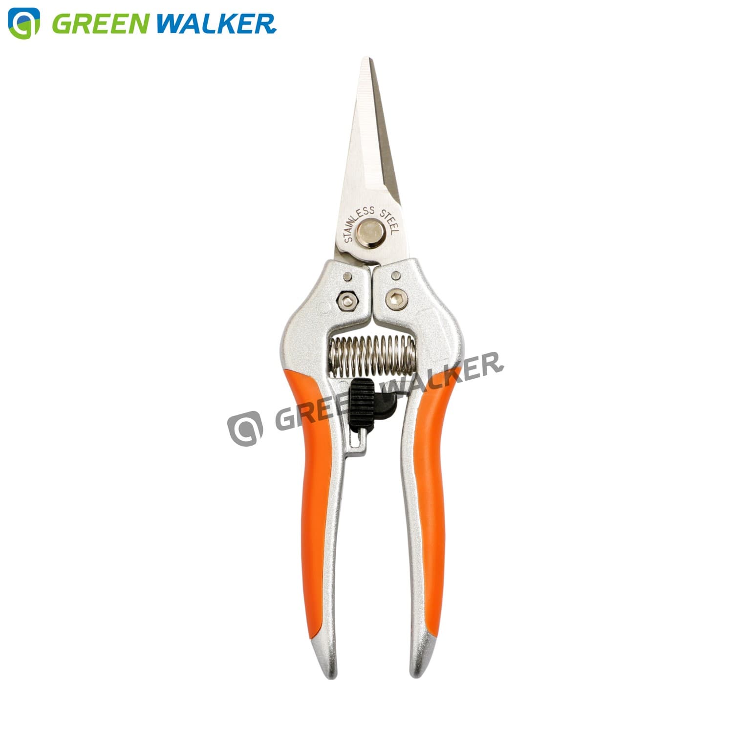 Aluminum fruit scissors with stainless steel blades made in Taiwan quality pruner.