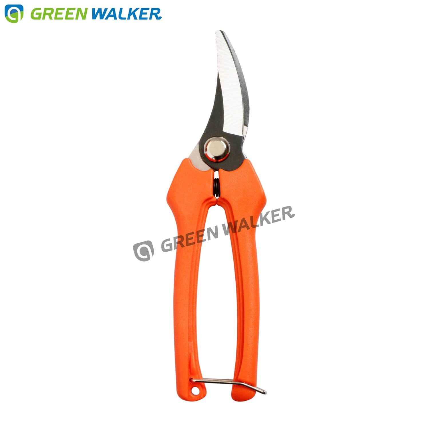 Bypass fruit pruner with SK5 steel blades made in Taiwan gardening tool.
