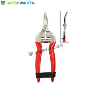 Curved blades fruit scissors made in Taiwan grape shears.