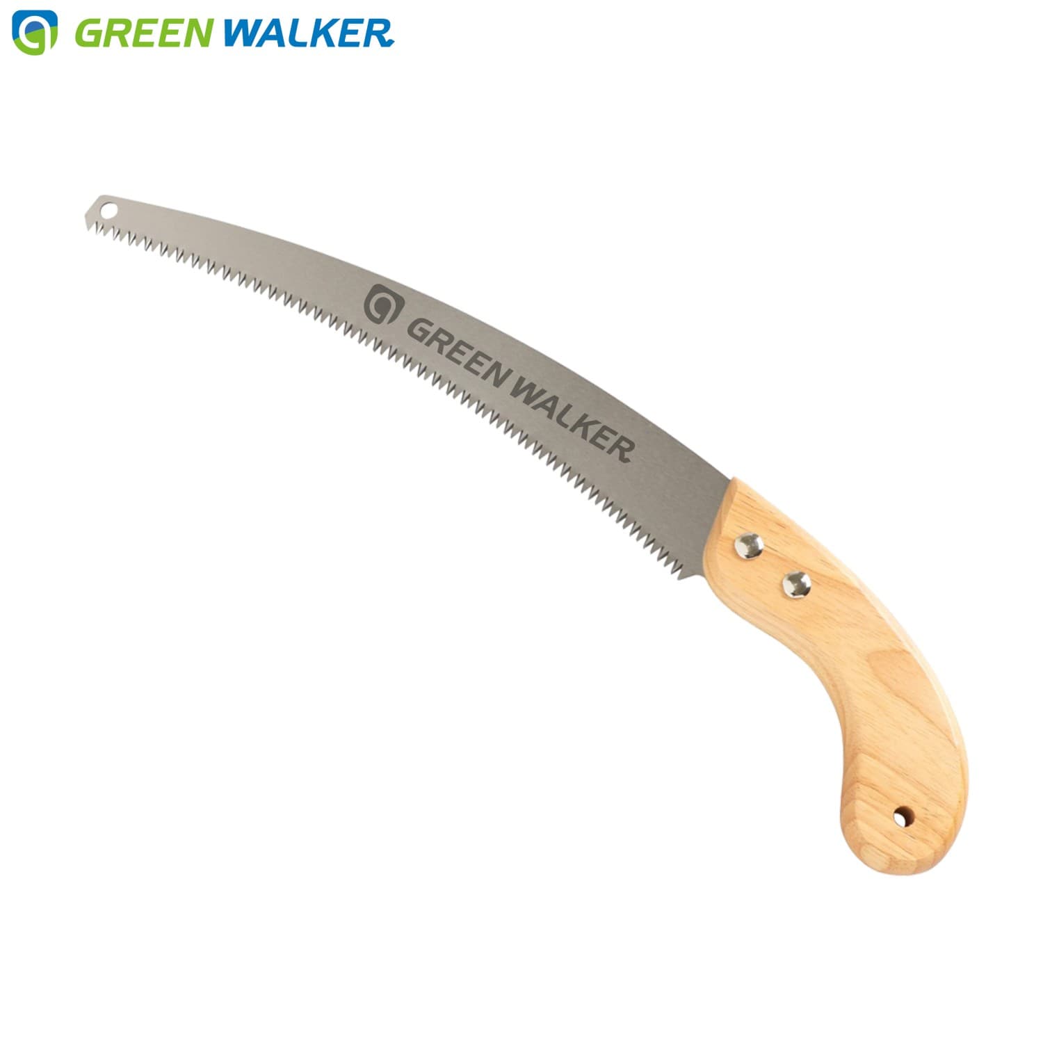 Curved pruning saw made in Taiwan.