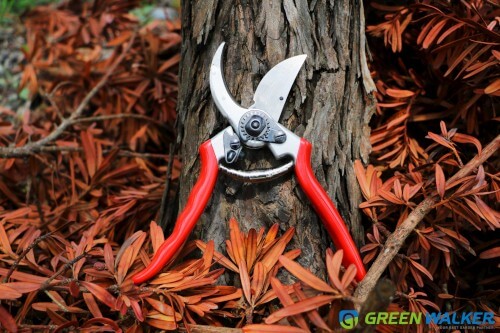 Drop forged pruning shears made in Taiwan.